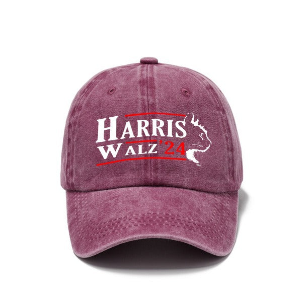 Nón Dad Hat Cotton Wash Họa Tiết Mềm