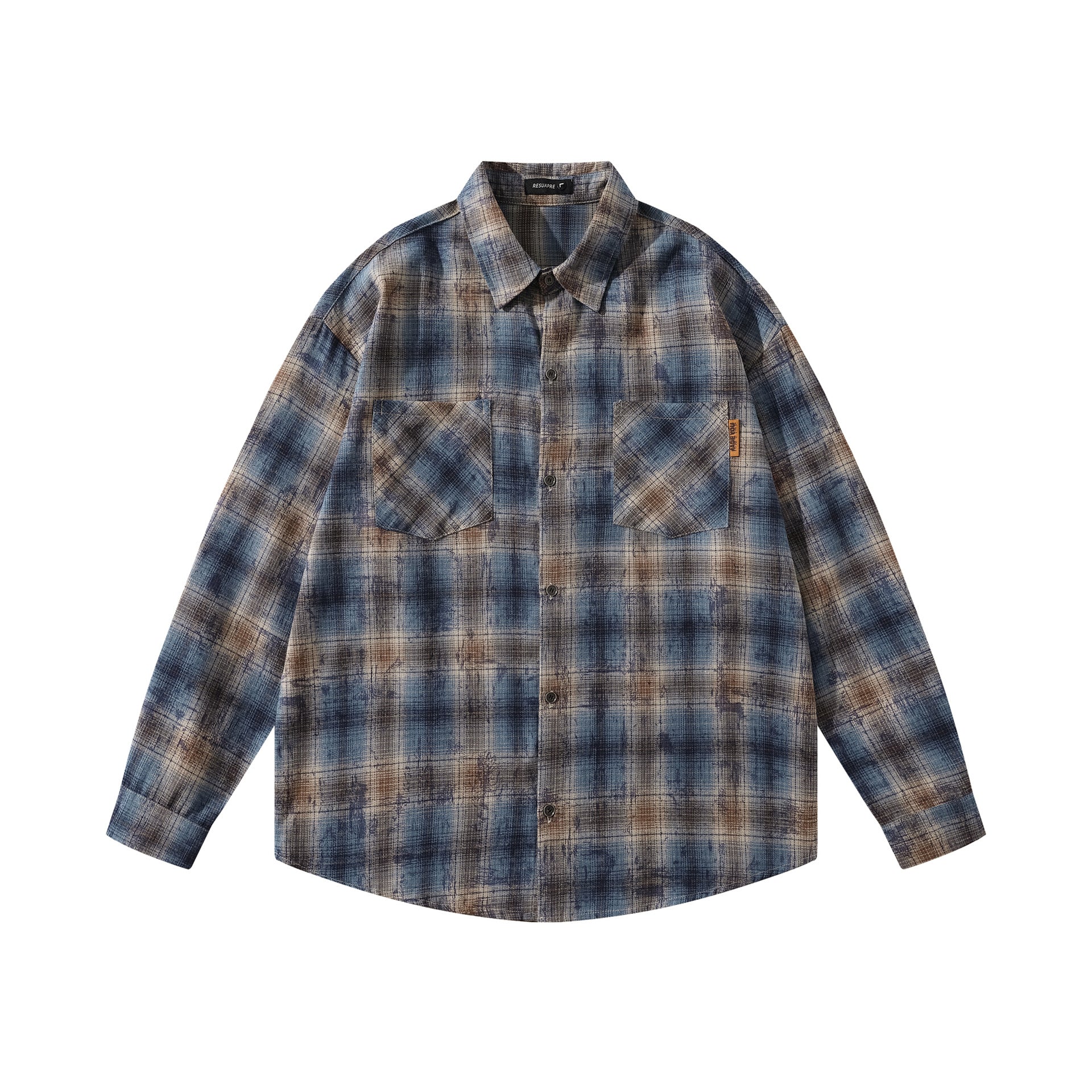 Áo Sơ Mi Caro Vintage Wash Casual