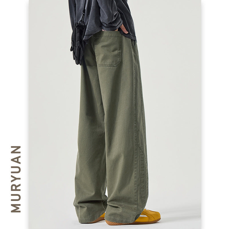 Quần Cargo Patchwork Streetwear Phong Cách Deconstruct