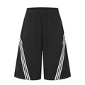 Quần Short Lụng Sọc Ba Vạch Dài 7 Tấc