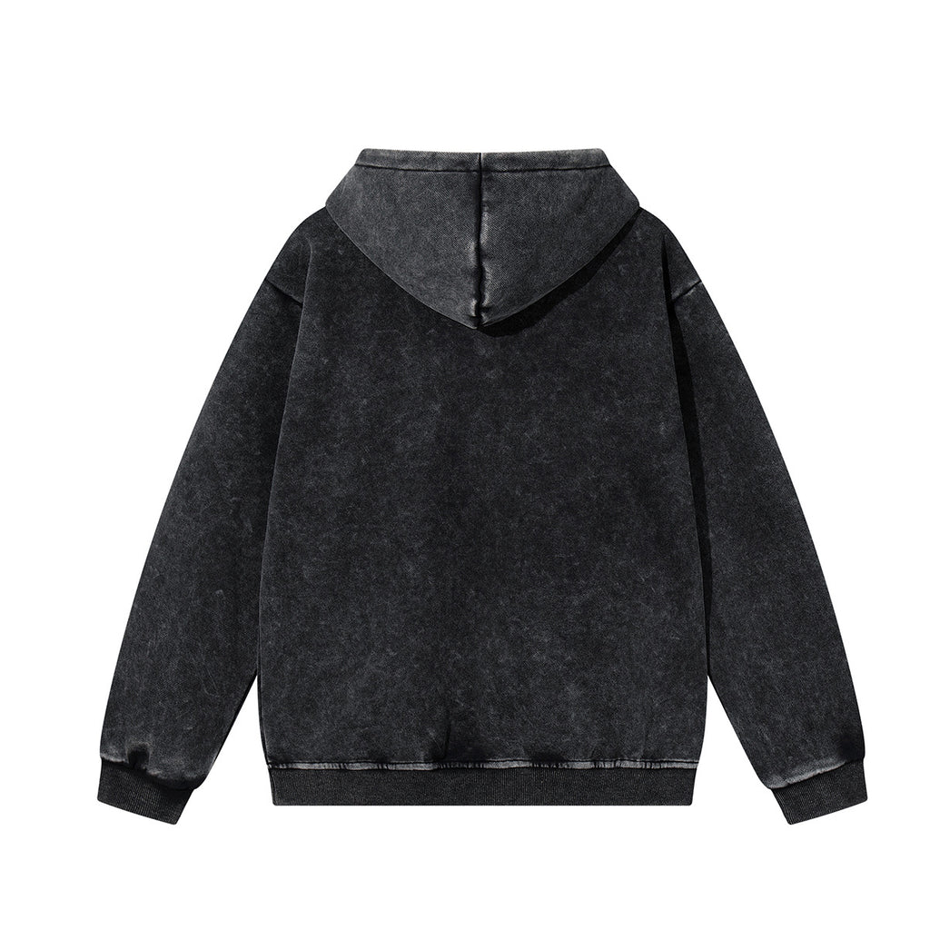 Áo Hoodie Cổ Hở Nửa Độc Đáo