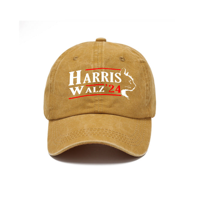 Nón Dad Hat Cotton Wash Họa Tiết Mềm
