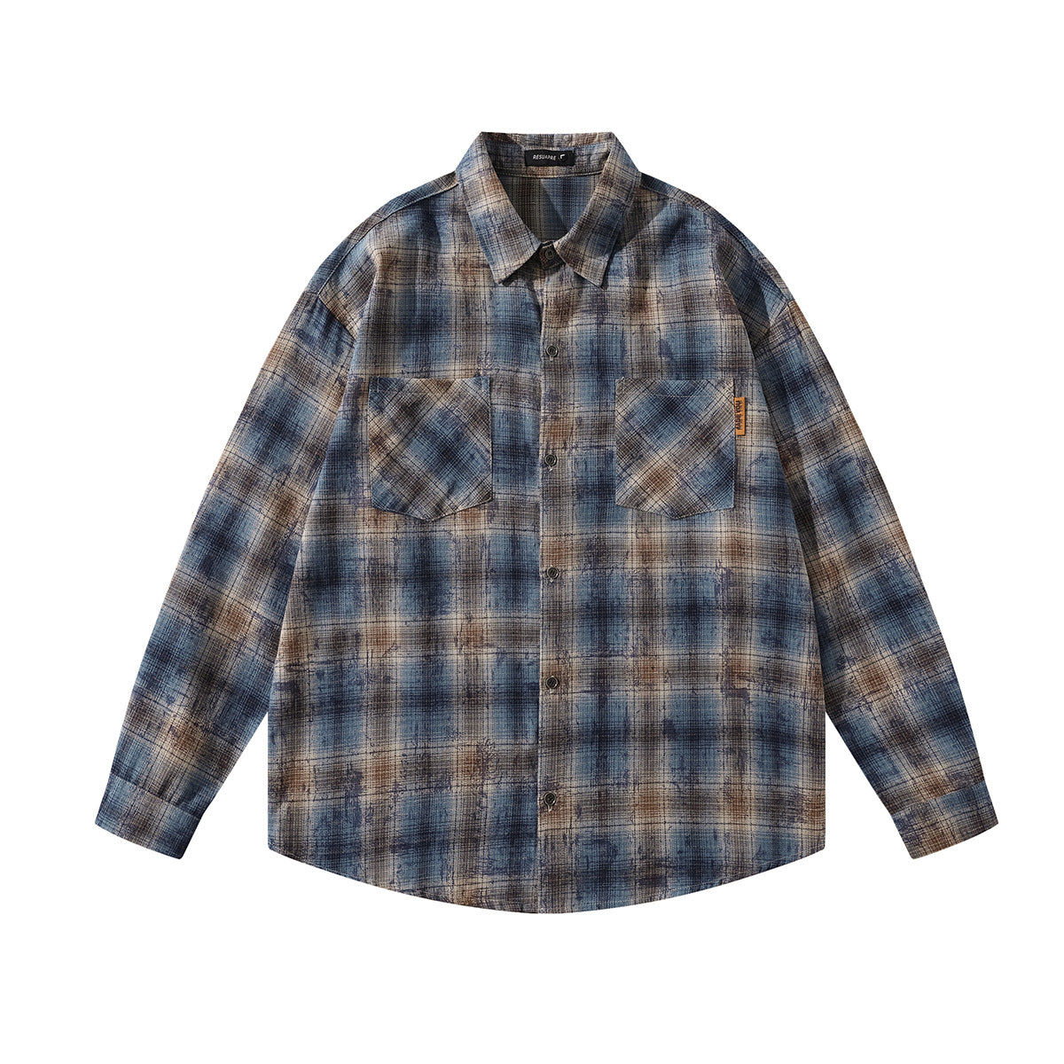 Áo Sơ Mi Caro Vintage Wash Casual