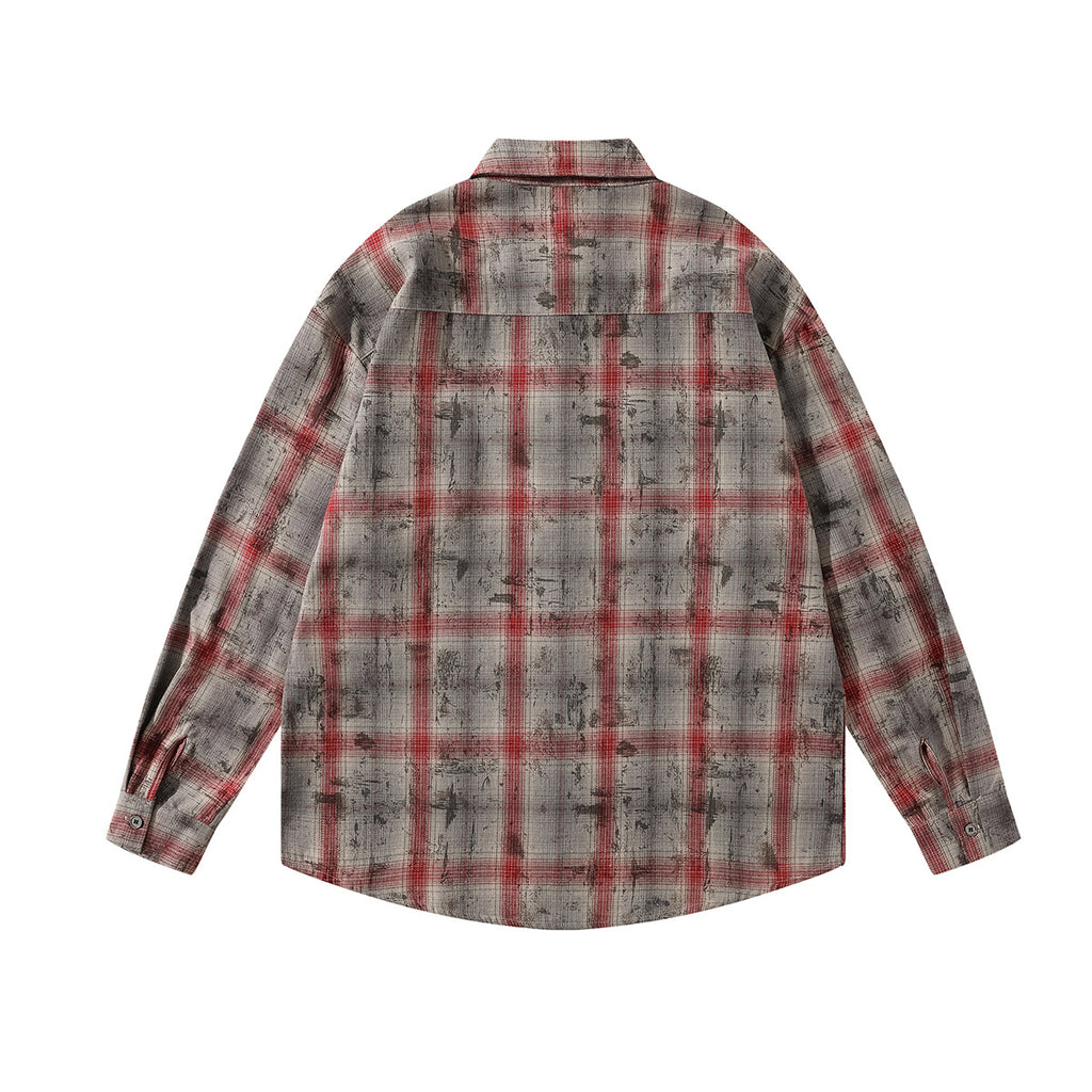 Áo Sơ Mi Caro Vintage Wash Casual