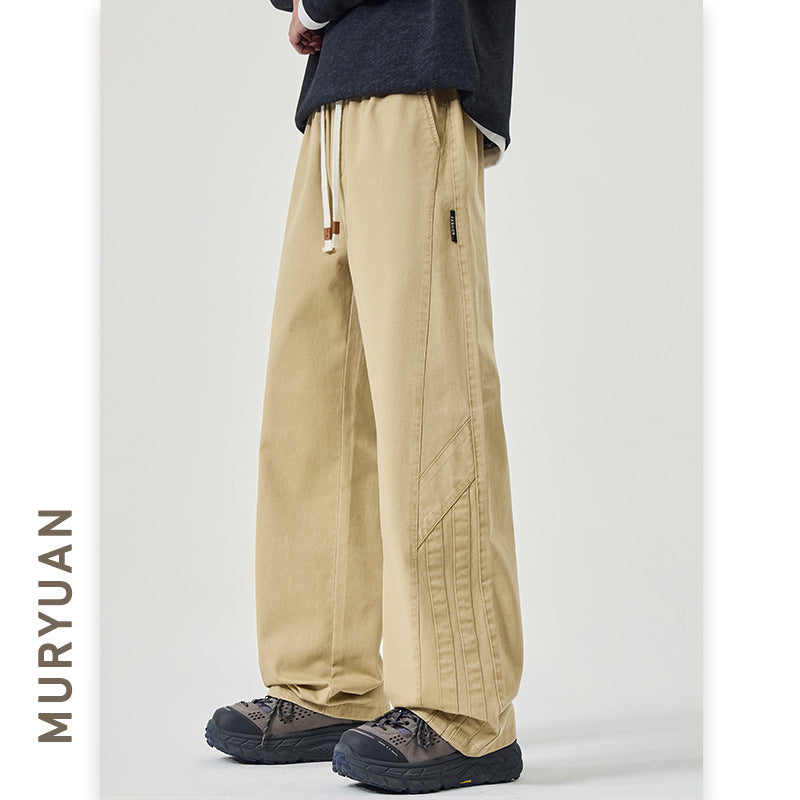 Quần Cargo Patchwork Streetwear Phong Cách Deconstruct