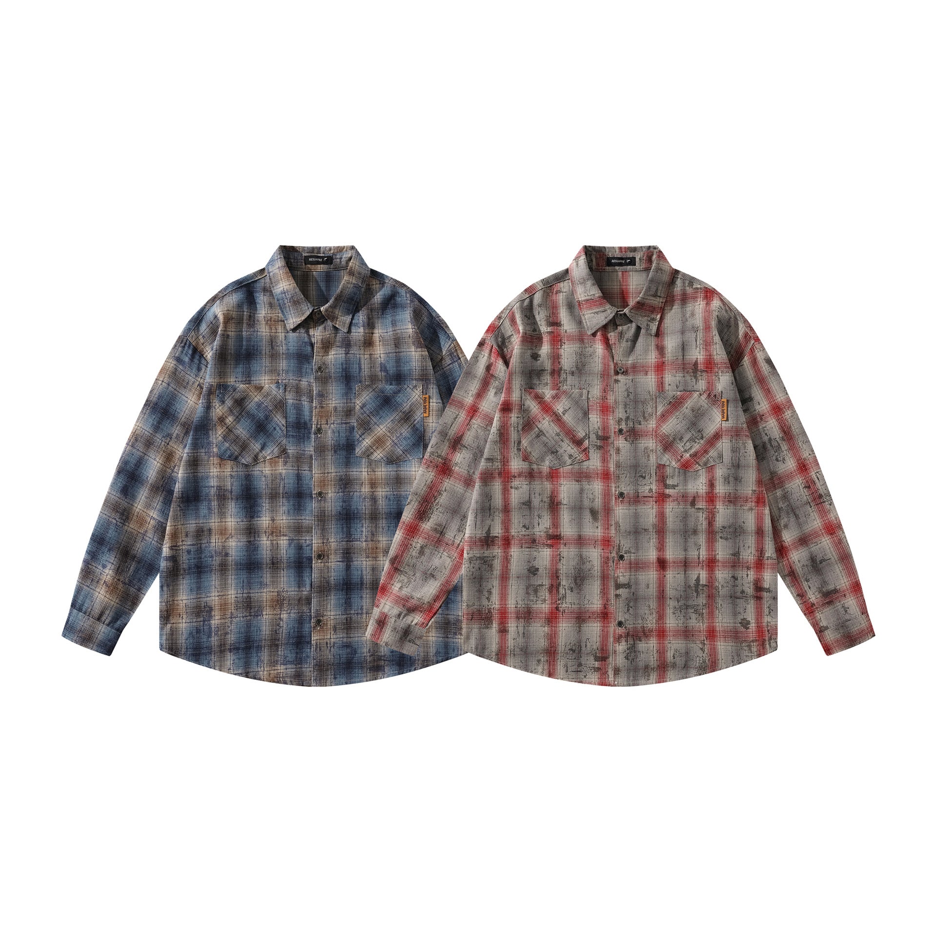 Áo Sơ Mi Caro Vintage Wash Casual