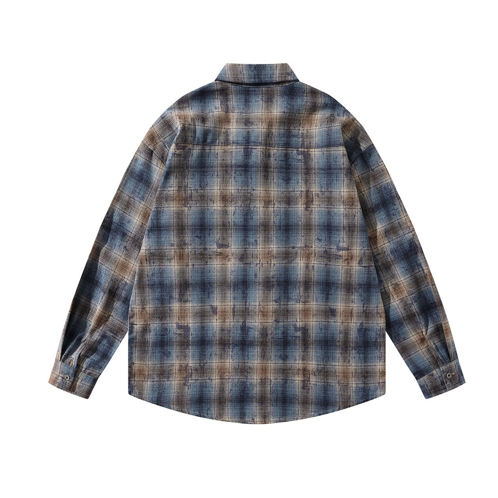 Áo Sơ Mi Caro Vintage Wash Casual