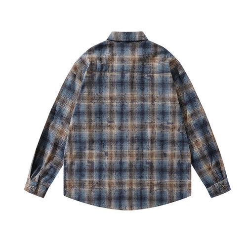 Áo Sơ Mi Caro Vintage Wash Casual